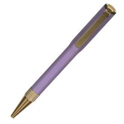 Dusty Lilac & Gold Boxed Ballpoint Pen>Designworks Ink Hot
