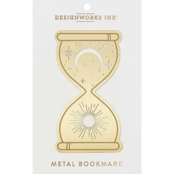 Hourglass Brass Bookmark>Designworks Ink Shop