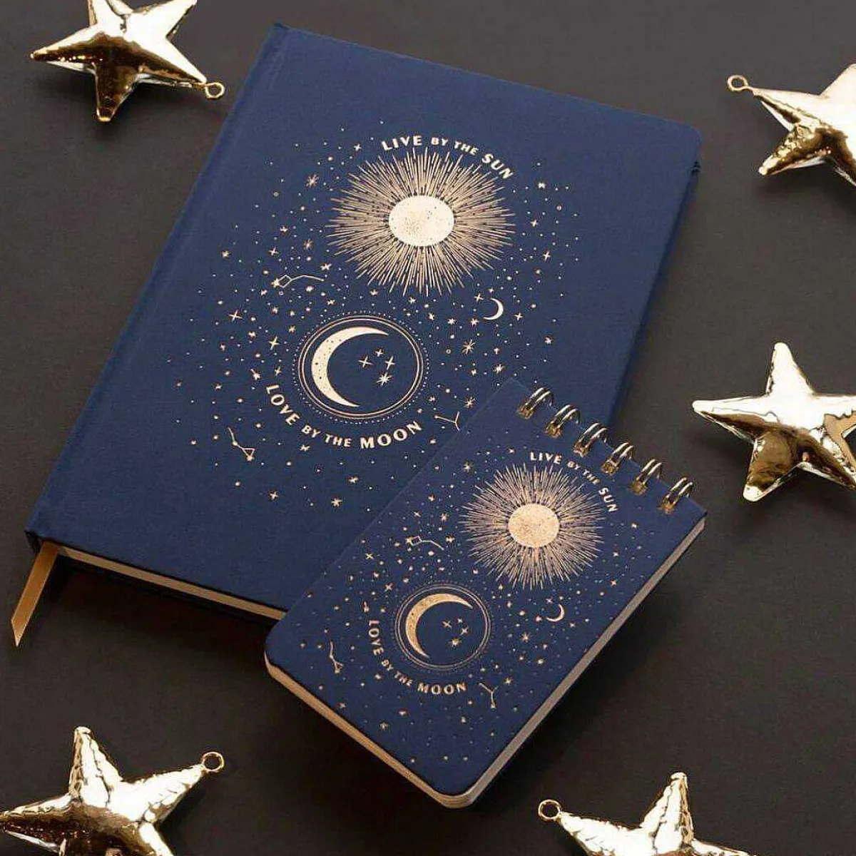 'Live By The Sun' Small Spiral Notepad>Designworks Ink Shop