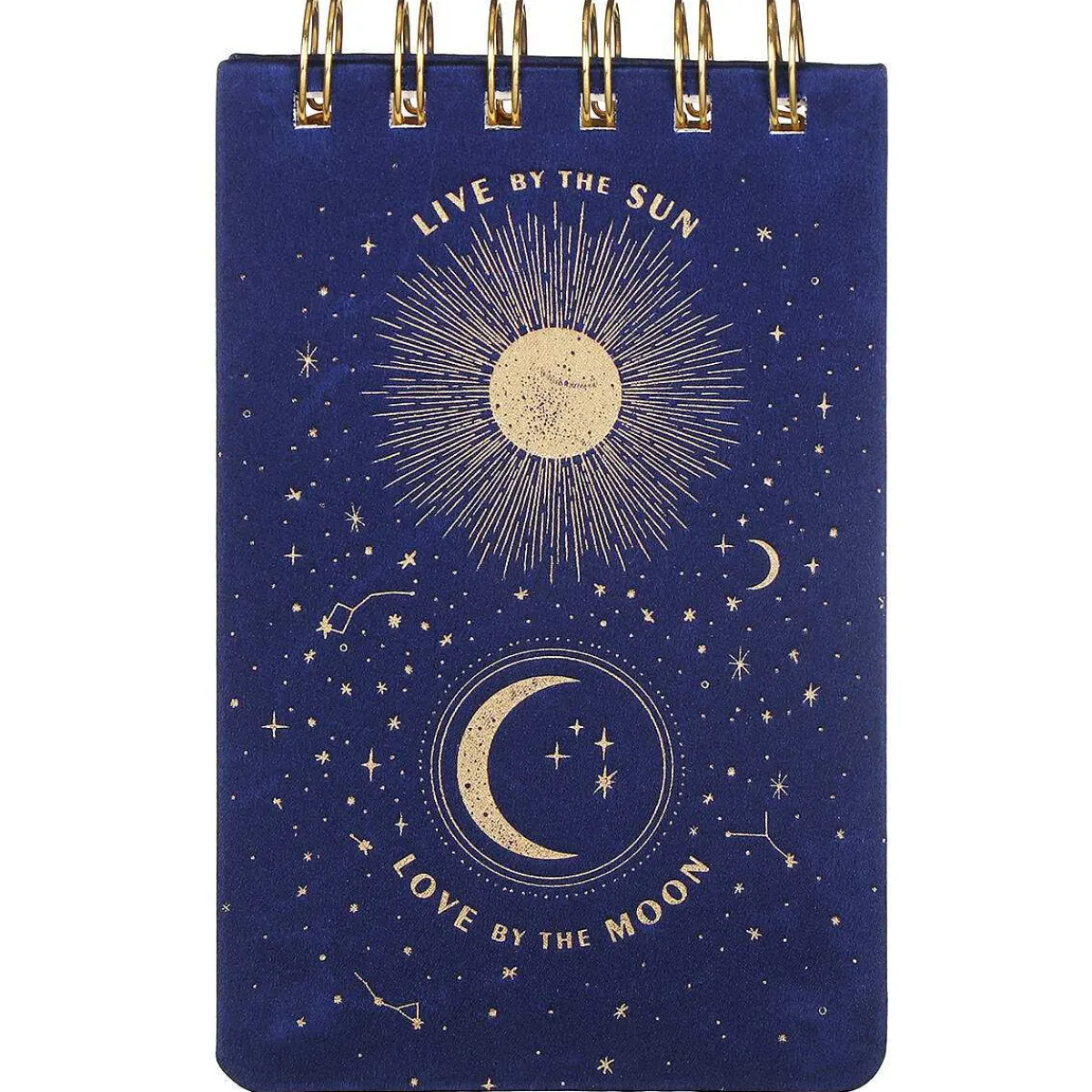 'Live By The Sun' Small Spiral Notepad>Designworks Ink Shop