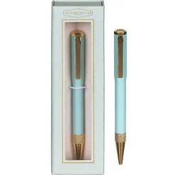 Mint Green & Gold Boxed Ballpoint Pen>Designworks Ink Hot