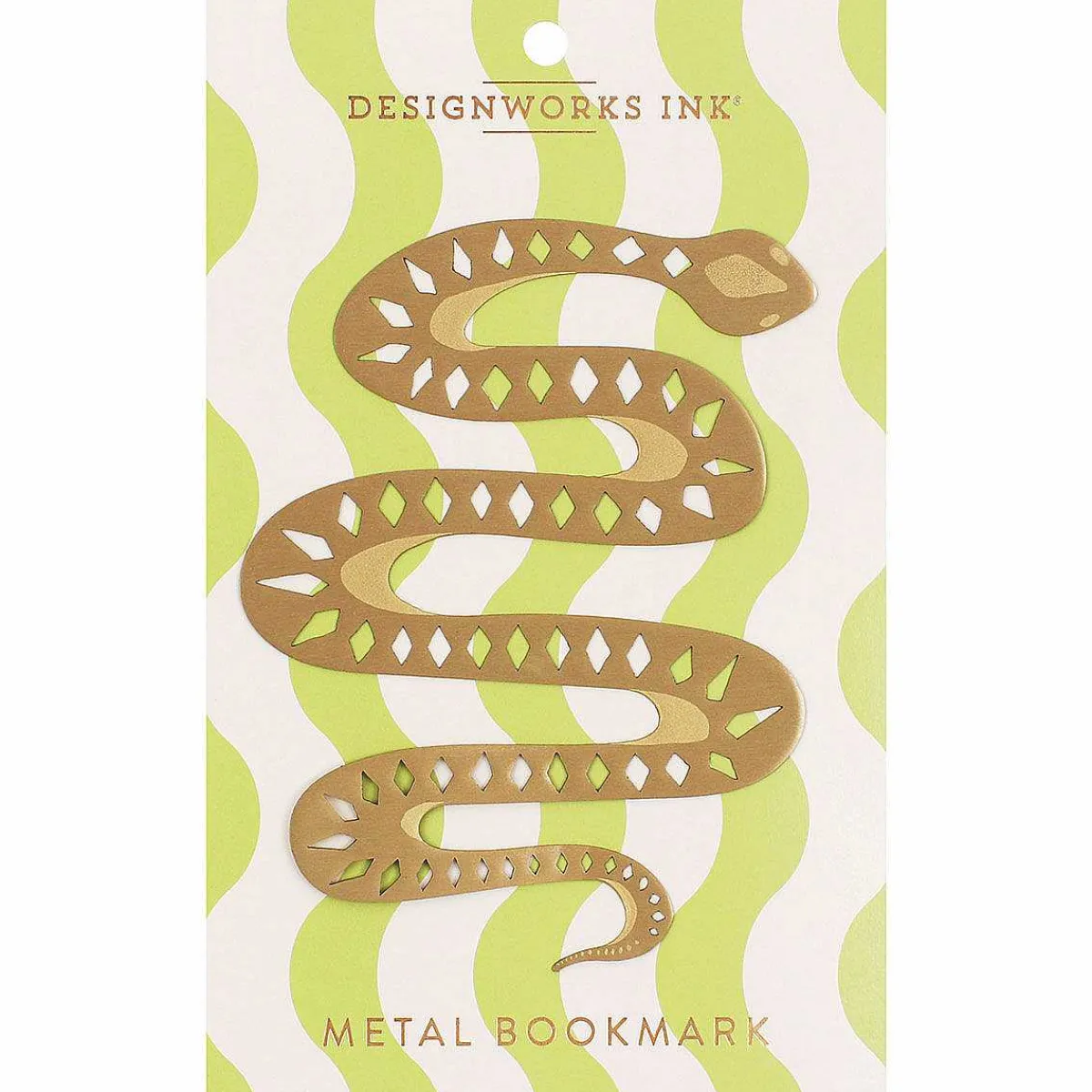 Mister Slithers Snake Brass Bookmark>Designworks Ink Online