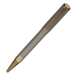 Mushroom Grey & Gold Boxed Ballpoint Pen>Designworks Ink Cheap
