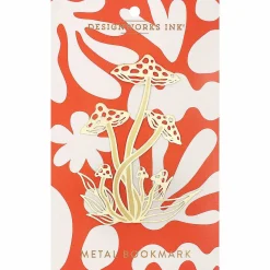 Mushroom Brass Bookmark>Designworks Ink Hot