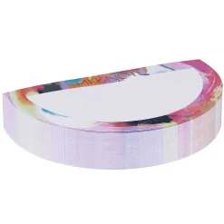 Rainbow Half Moon Notepad><noscript><img width=