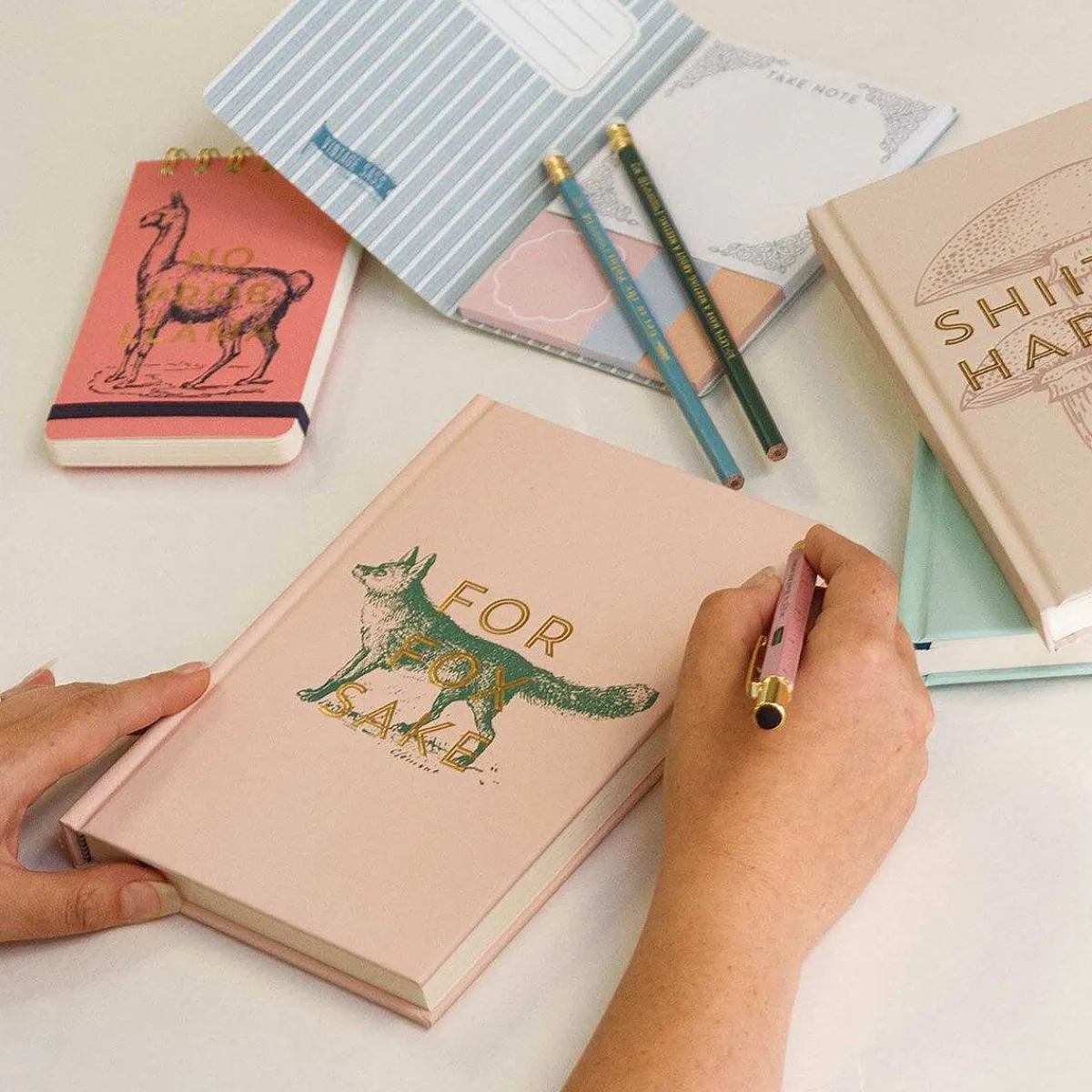 Vintage Sass 'shiitake Happens' Journal>Designworks Ink Clearance