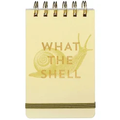 Vintage Sass 'What The Shell' Small Spiral Notepad>Designworks Ink Discount