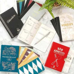 Wanderlust Set Of 5 Travel Notebooks><noscript><img width=