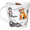 A Cat's Life Cairngorm Shape Mug>Dunoon Cheap