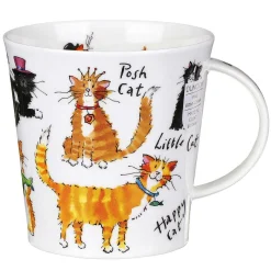 A Cat's Life Cairngorm Shape Mug>Dunoon Cheap