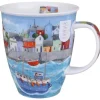 Ahoy Harbour Nevis Shape Mug>Dunoon Outlet