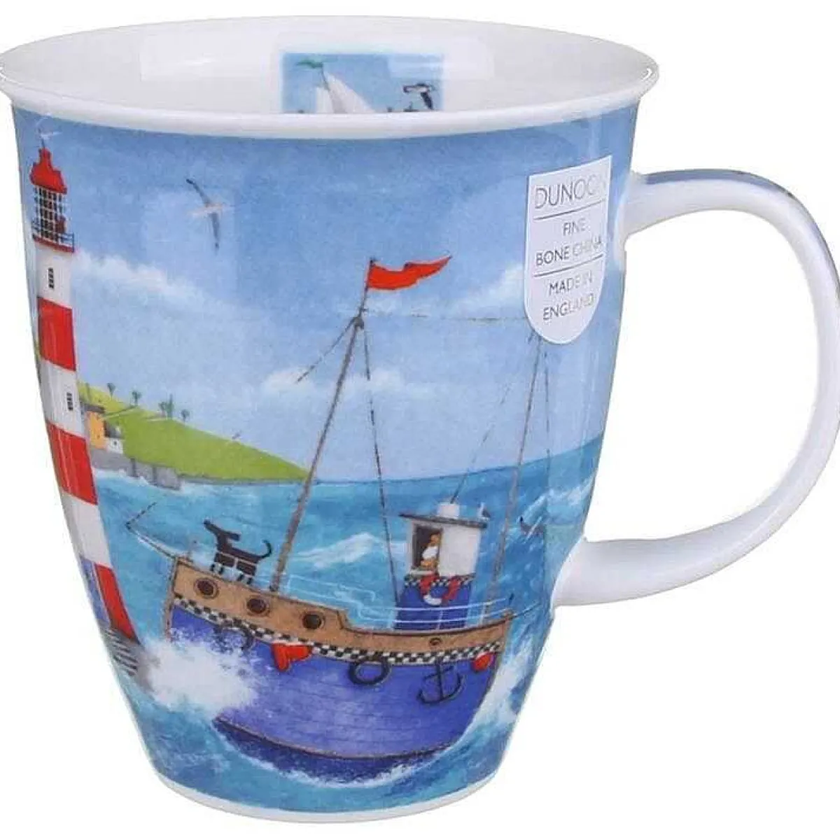 Ahoy Lighthouse Nevis Shape Mug>Dunoon Online