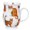 Cats Ginger Suffolk Shape Mug>Dunoon Fashion