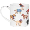Dashing Dogs Cockapoo Orkney Shape Mug>Dunoon Cheap