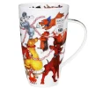 Dogs Frolics Henley Shape Mug>Dunoon Flash Sale