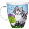 Happy Cats Ginger Nevis Shape Mug>Dunoon Store