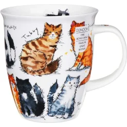 Messy Cats Nevis Shape Mug>Dunoon Best