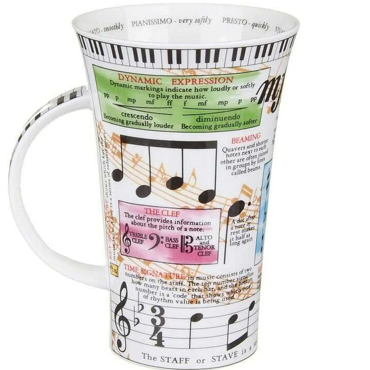 Music Glencoe Shape Mug>Dunoon New