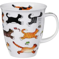 On The Run Cat Nevis Shaped Mug>Dunoon Outlet