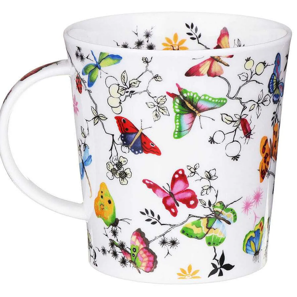 Paradise Butterfly Lomond Shape Mug>Dunoon Best Sale