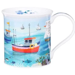 Shore Life Fish Boat Bute Shape Mug>Dunoon Hot