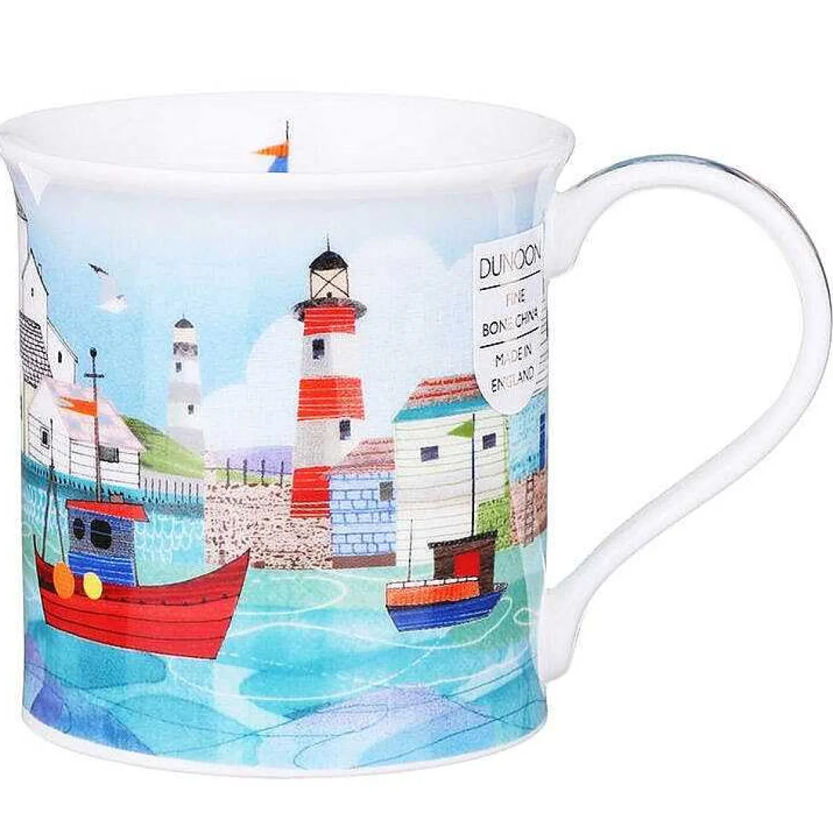 Shore Life Harbour Bute Shape Mug>Dunoon Fashion