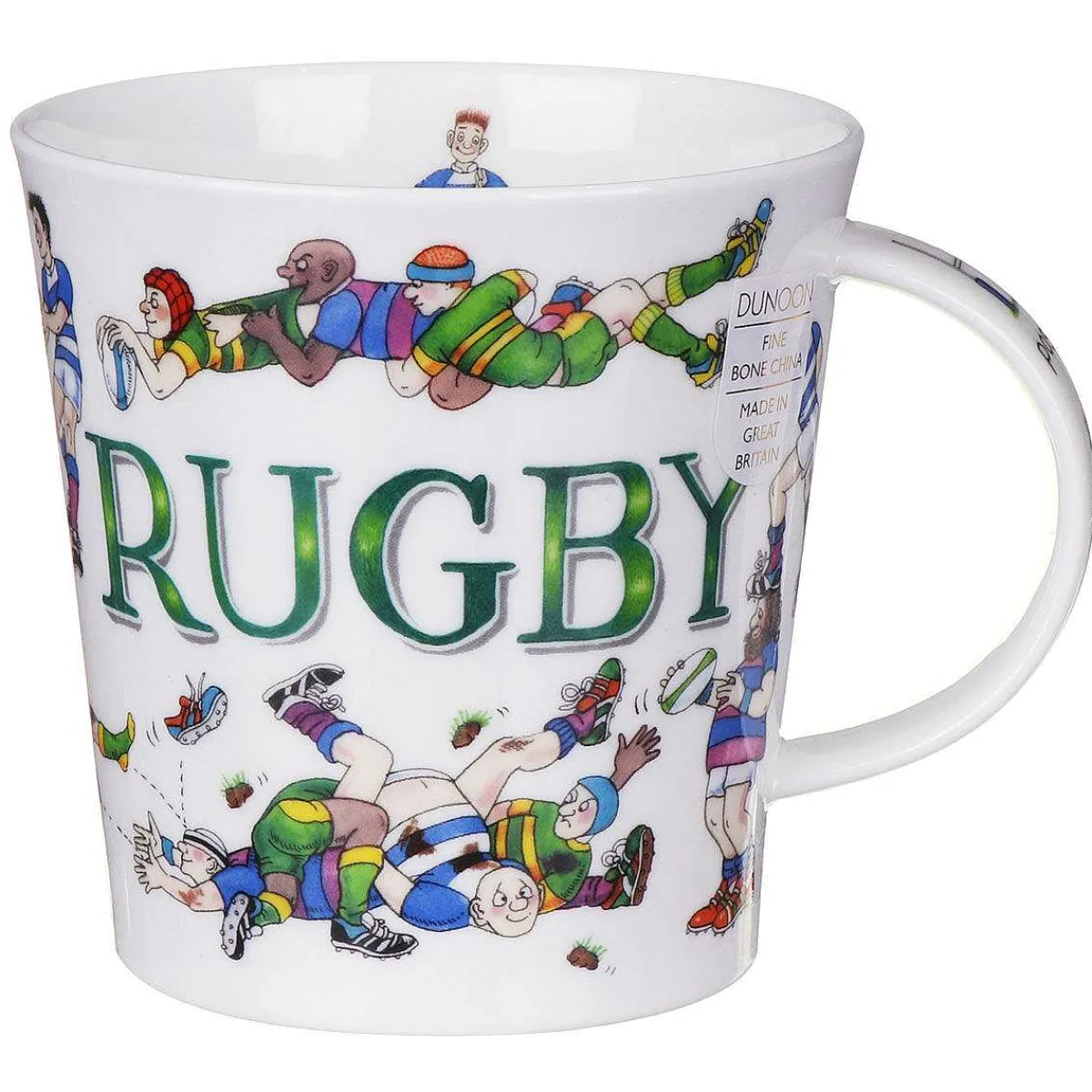 Sporting Antics Rugby Cairngorm Shape Mug>Dunoon Hot