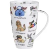 Superdogs Henley Shape Mug>Dunoon Flash Sale