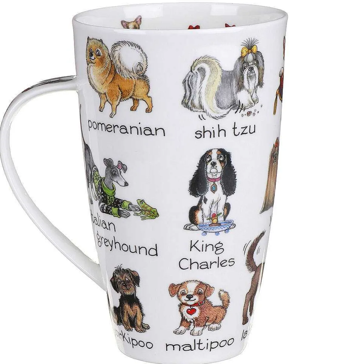 Superdogs Henley Shape Mug>Dunoon Flash Sale