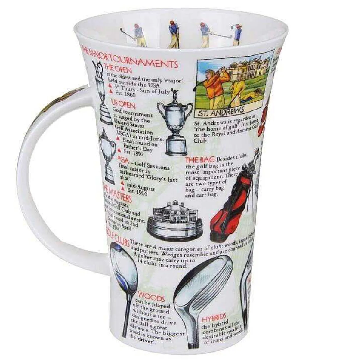 The World Of Golf Glencoe Shape Mug>Dunoon Flash Sale