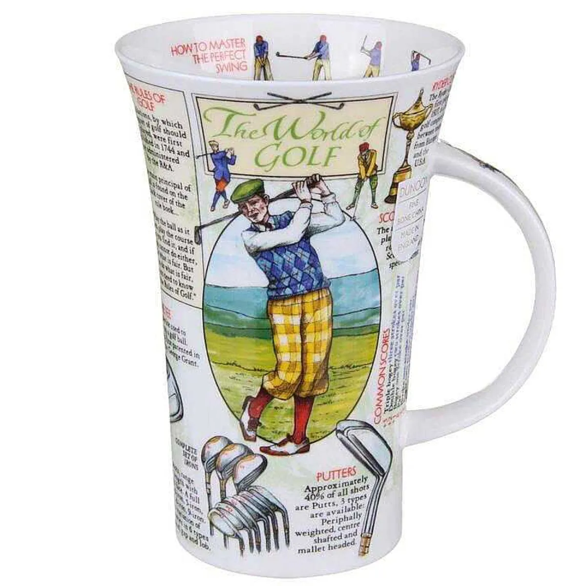 The World Of Golf Glencoe Shape Mug>Dunoon Flash Sale