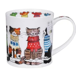 Trendsetters Cat Orkney Shape Mug>Dunoon Clearance