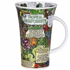 Tropical Rainforests Glencoe Shape Mug>Dunoon Flash Sale
