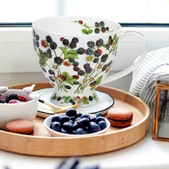 Wild Blackberries Skye Shape Mug>Dunoon Cheap