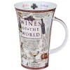 Wines Of The World Glencoe Shape Mug>Dunoon Shop