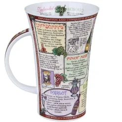 Wines Of The World Glencoe Shape Mug>Dunoon Shop