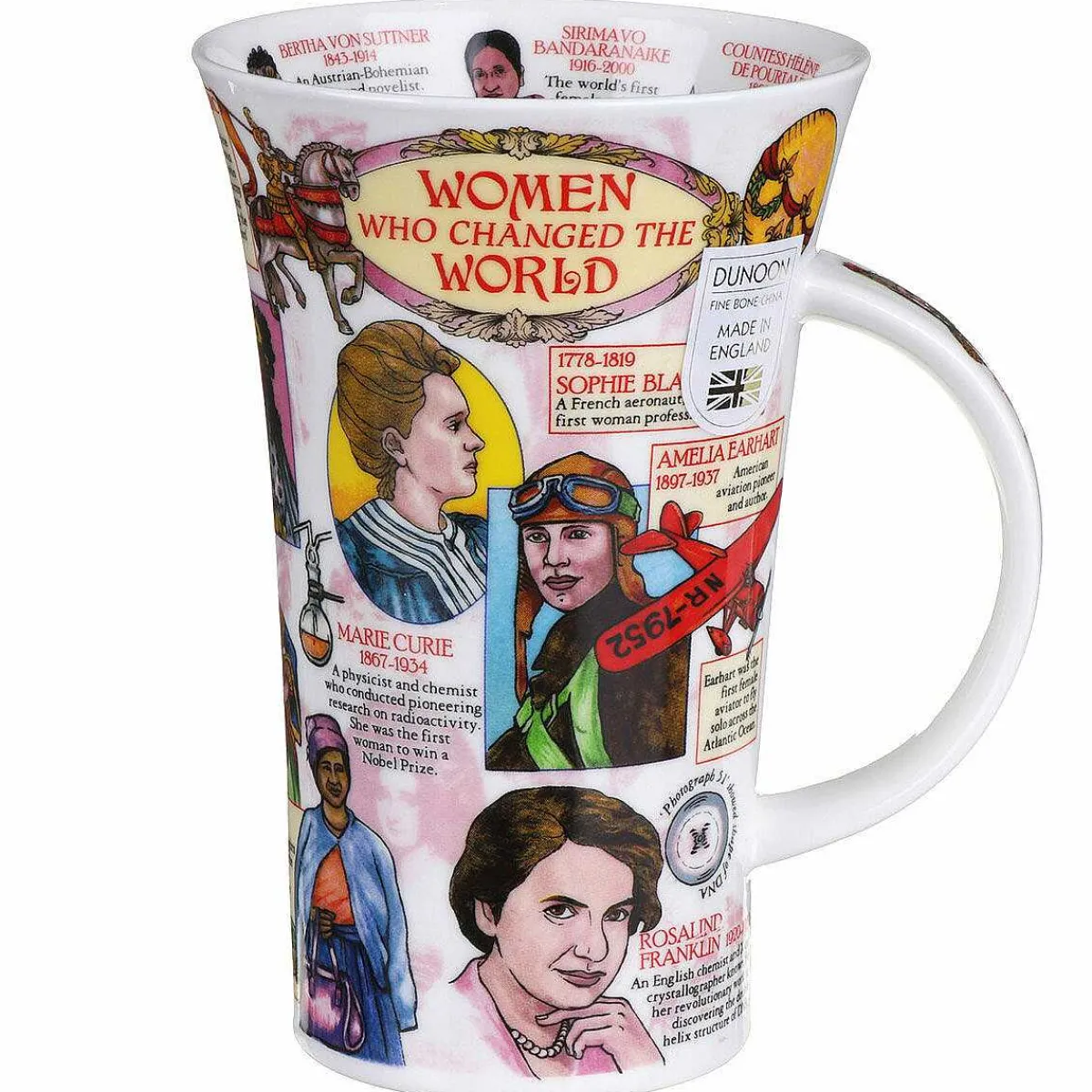 Women Who Changed The World Glencoe Shape Mug>Dunoon Cheap
