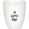 A Good Egg - Porcelain Egg Cup>East of India Online