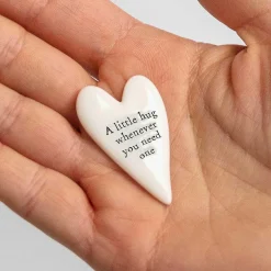 'A Little Hug Whenever' Tiny Heart Token><noscript><img width=