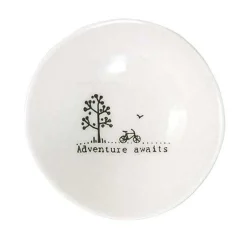 'Adventure Awaits' Small Wobbly Bowl>East of India Outlet