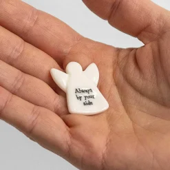 'Always By Your Side' Tiny Angel Token>East of India Clearance