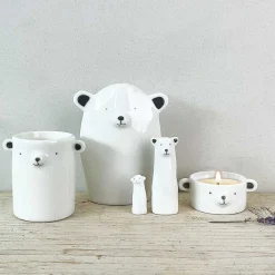 Animal Tea Light Holder Bear><noscript><img width=