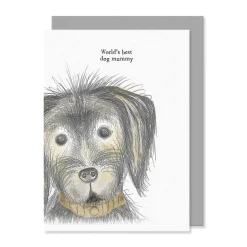'Best Dog Mummy' Dog Card>East of India Best