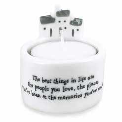 Best Things In Life Candle And Tealight Holder>East of India New