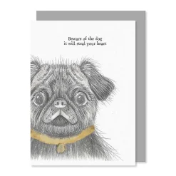 'Beware Of The Dog' Card>East of India Cheap