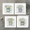 'Capable Of Amazing Things' Flowers In A Mug Card>East of India Discount