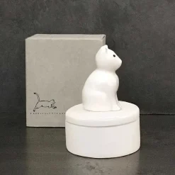 Cat Little Porcelain Pot>East of India Cheap