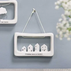 'Friendship Knows No Distance' Porcelain Open Frame>East of India Online