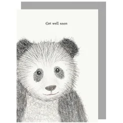 'Get Well Soon' Panda Extra Large Greetings Card><noscript><img width=