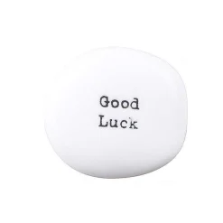 'Good Luck' Sentimental Pebble>East of India Best Sale